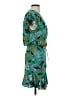 Veronica Beard Tropical Teal Cocktail Dress Size 2 - photo 4