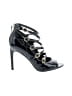 Via Spiga 100% Leather Black Sandals Size 6 1/2 - photo 1