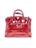 Dooney & Bourke Hearts Red Leather Satchel One size - photo 3