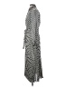 Max Studio 100% Polyester Polka Dots Silver Casual Dress Size S - photo 5