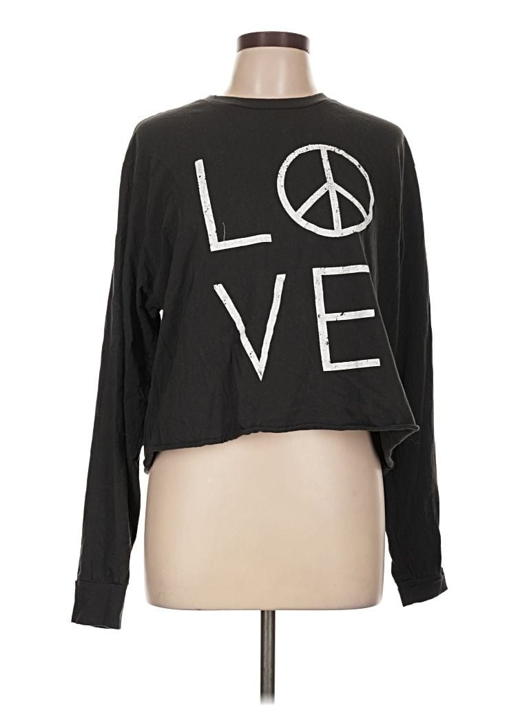 Pre-owned Zutter Long Sleeve T-shirt In Black