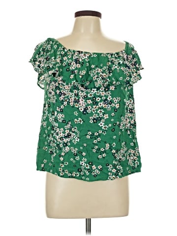 Xhilaration Short Sleeve Blouse (view 1)