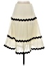 Unbranded 100% Polyester Chevron-herringbone Ivory Casual Skirt Size S - photo 2