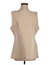 Unbranded Tan Sleeveless Blouse Size P (petite) - photo 1