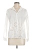Francesca's 100% Cotton Ivory White Long Sleeve Blouse Size M - photo 1