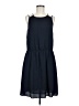 Cooper & Ella 100% Polyester Solid Blue Casual Dress Size M - photo 1