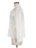 Francesca's 100% Cotton Ivory White Long Sleeve Blouse Size M - photo 5
