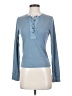 Banana Republic Blue Long Sleeve Polo Size S - photo 1