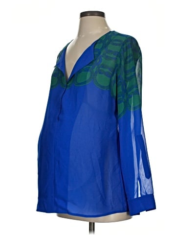 A Pea in the Pod Long Sleeve Blouse (view 1)