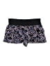Express 100% Rayon Floral Black Shorts Size L - photo 1