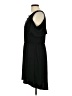 Maurices Solid Black Casual Dress Size L - photo 5