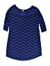 Yala Blue 3/4 Sleeve Blouse Size S - photo 2