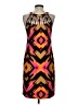 Muse Graphic Black Cocktail Dress Size 4 - photo 2