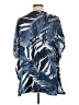 Cover Me 100% Polyester Blue Poncho Size M - photo 2