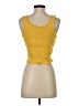 Floreat Yellow Sleeveless Top Size S - photo 2