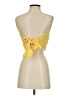 Reverse 100% Cotton Yellow Sleeveless Top Size S - photo 2