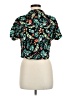 Rt Tropical Green Short Sleeve Blouse Size M - photo 2