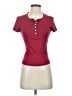 Shein Burgundy Short Sleeve Polo Size XS - photo 1