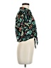 Rt Tropical Green Short Sleeve Blouse Size M - photo 4