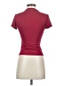 Shein Burgundy Short Sleeve Polo Size XS - photo 2