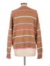 Lands' End 100% Cotton Stripes Brown Pullover Sweater Size L (tall) - photo 2
