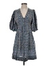 Mirth Paisley Blue Casual Dress Size XS - photo 1