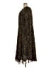 City Chic 100% Polyester Animal Print Brown Casual Dress Size 24 Plus (XXL) - photo 5