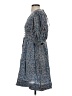 Mirth Paisley Blue Casual Dress Size XS - photo 5