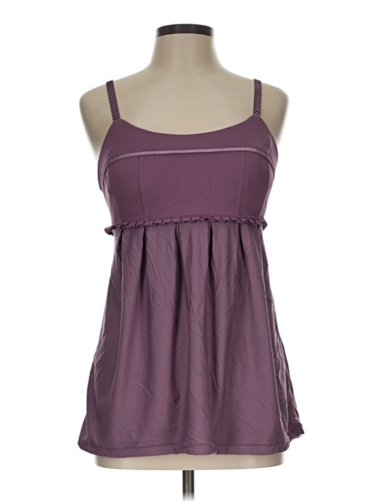 Pre-owned Lululemon Athletica Active Tank Top In Purple