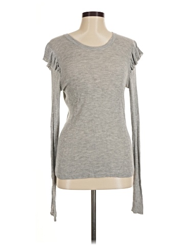 Madewell Ruffle-Sleeve Pullover Sweater (view 1)