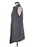 Porto Gray Sleeveless Button-Down Shirt Size 8 (2) - photo 5