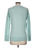 Halogen 100% Cashmere Teal Cashmere Pullover Sweater Size M - photo 2