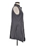 Porto Gray Sleeveless Button-Down Shirt Size 8 (2) - photo 4