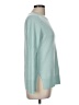 Halogen 100% Cashmere Teal Cashmere Pullover Sweater Size M - photo 4