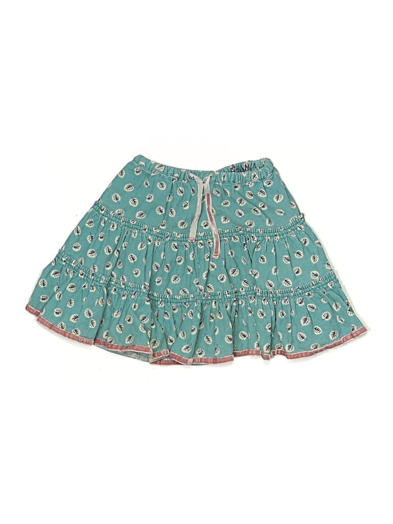 Pre-owned Mini Boden Kids' Skirt In Teal