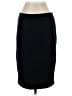 Eileen Fisher Solid Black Casual Skirt Size S - photo 1