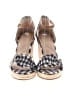 Draper James Checkered-gingham Gray Wedges Size 7 1/2 - photo 2
