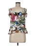 Parker 100% Polyester White Sleeveless Blouse Size M - photo 1