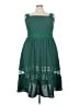 BLOOMCHIC 100% Polyester Green Casual Dress Size 22 - 24 - photo 1