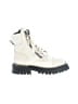 DKNY 100% Leather White Ankle Boots Size 6 - photo 1