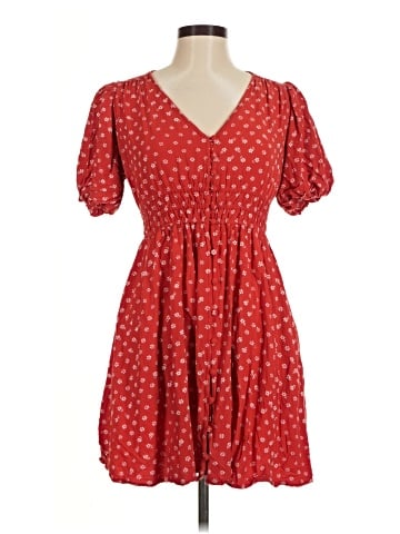 Madewell Sophia Mini Dress in Bandana Flower (view 1)