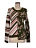 Milly Floral Green Pullover Sweater Size M - photo 1