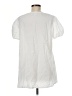 Assorted Brands 100% Cotton White Short Sleeve Blouse Size M (estimated) - photo 2