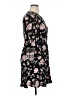 Old Navy 100% Rayon Paisley Black Casual Dress Size XL - photo 5