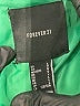 Forever 21 100% Polyester Solid Green Snow Jacket Size L - photo 6
