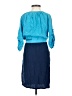 Presley Skye Color Block Blue Casual Dress Size XXS - photo 2