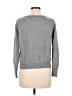 White + Warren 100% Cashmere Gray Cashmere Pullover Sweater Size M - photo 2
