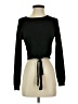 Lucy Paris Black Long Sleeve T-Shirt Size S - photo 1