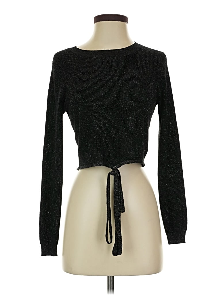 Pre-owned Lucy Paris Long Sleeve T-shirt In Black