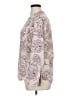 Calvin Klein 100% Polyester Print Ivory Long Sleeve Blouse Size XL (estimated) - photo 5